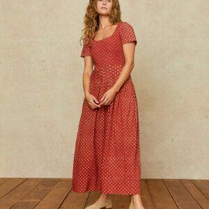 Christy Dawn - The Scarlet Dress - Color Red Petunia Dot - Size L